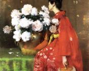 Peonies c1897 - 威廉·梅里特·查斯